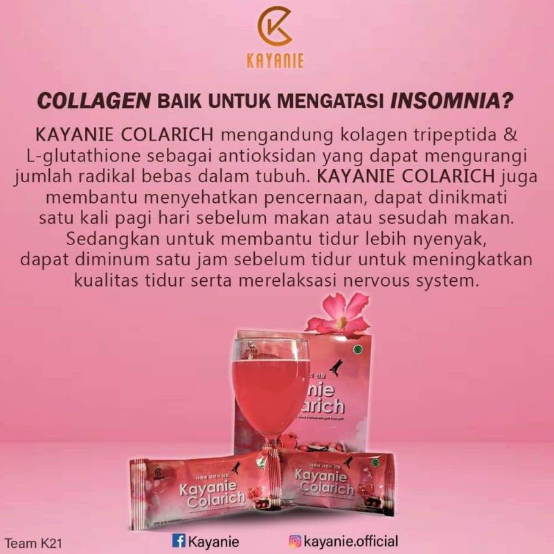 

KayanieColarich(Minuman Serbuk Rasa Delima dengan Kolagen)