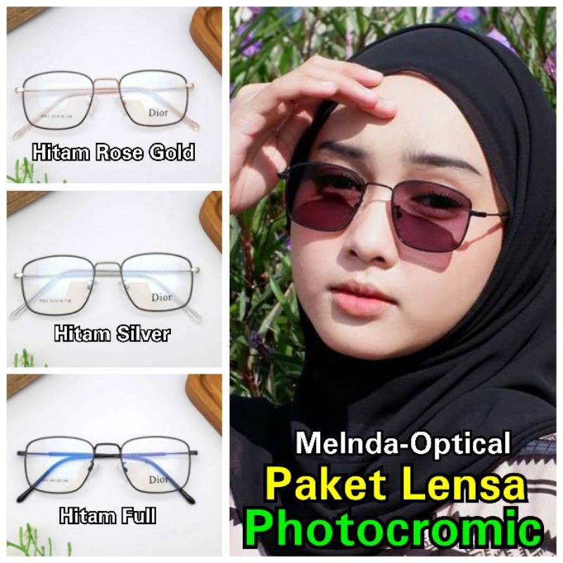 KACAMATA WANITA LENSA PHOTOCROMIC, KACAMATA WANITA TERBARU,KACAMATA LENSA PHOTOCROMIC