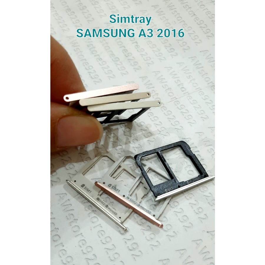 Tempat Kartu Simcard Sim card Lock Simtray Sim Tray Samsung A3 2016 A5 2016 A7 2016