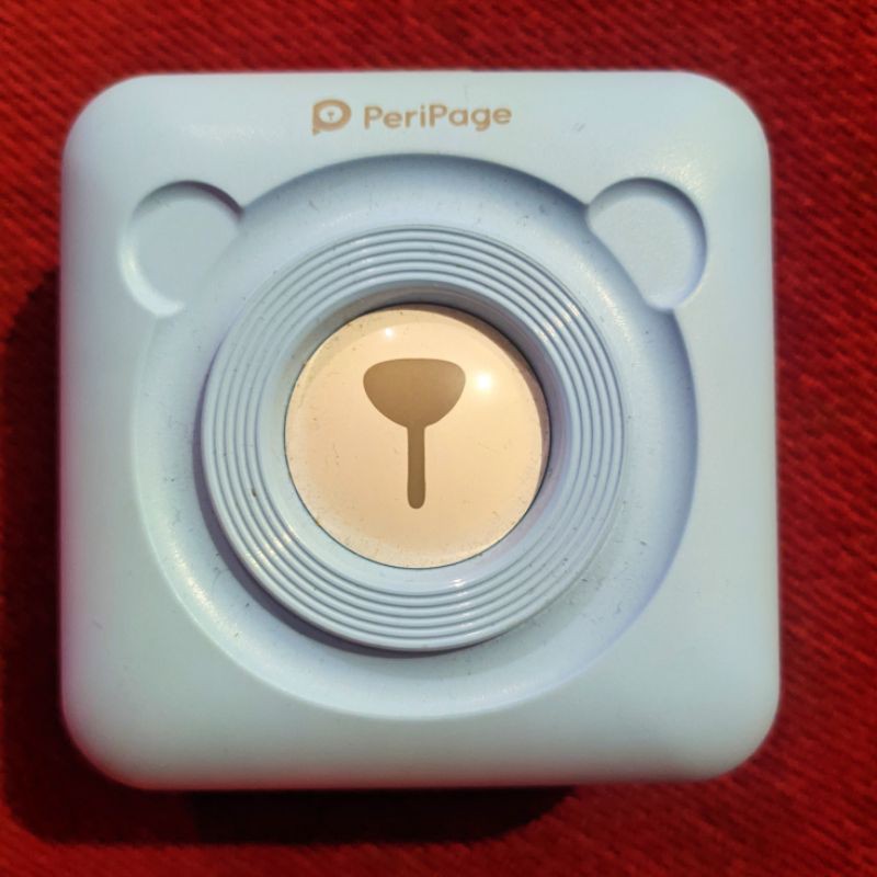 (BARANG SECOND) PERIPAGE MINI PRINTER THERMAL 203 DPI KERTAS 57-58mm RESI OLSHOP SHOPEE