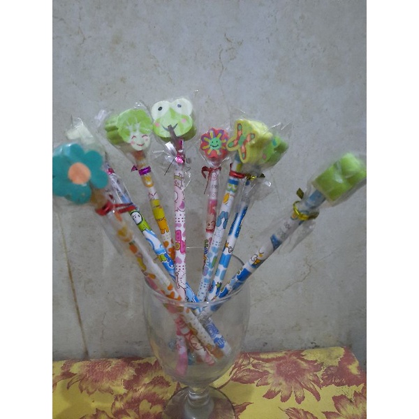 

Pensil+penghapus+Lucu/karakter/biji murah