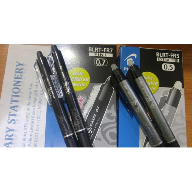 

Harga Pulpen Pen Frixion Pilot ( Pulpen Yang Bisa Dihapus) Qr0223