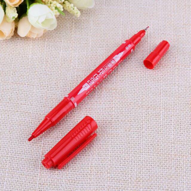 

Pulpen & Spidol 2in1 Ready Merah