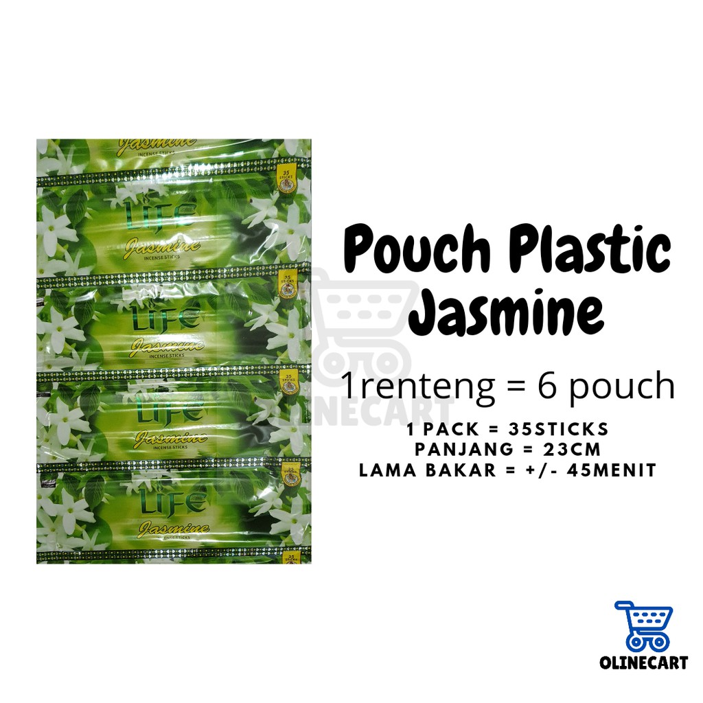 Hio Dupa Pouch Plastik Renteng Life Jasmine by Dharsan