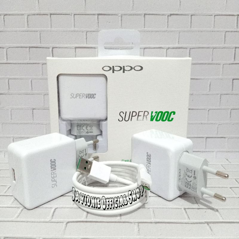 Charger Casan Cas OPPO F9 F11 F9 Pro F11 Pro Original 4A 20W VOOC MICRO USB Fast Charging