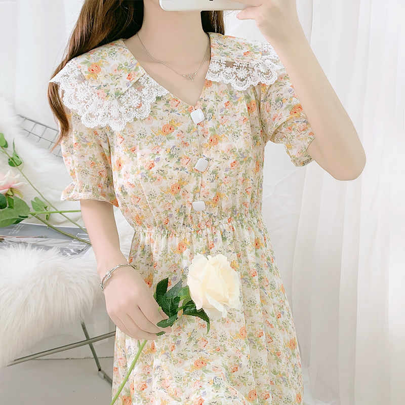 floral dress shopee