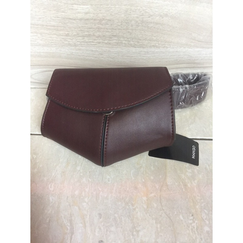 Tas pinggang/waist bag Mango original/flap belt bag Mango