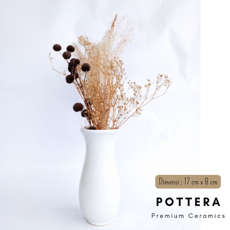 Vas Keramik / Vas Bunga / Vas Gucci