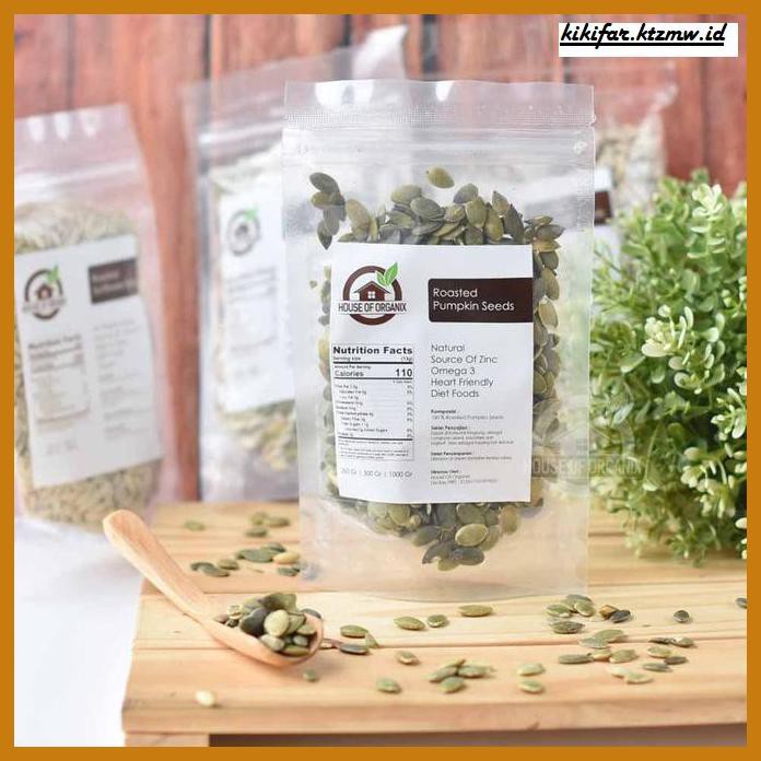 

GNIREKDOOF- ROASTED PUMPKIN SEEDS ( BIJI LABU PANGGANG ) - 500 GR -ORIGINAL.