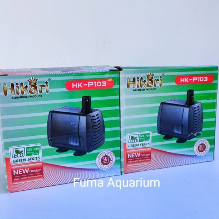 HIKARI 103 HK P 103 Pompa Celup - Filter Kolam - Aquarium Aquascape Hidroponik Low Watt - Water Pump Power Head