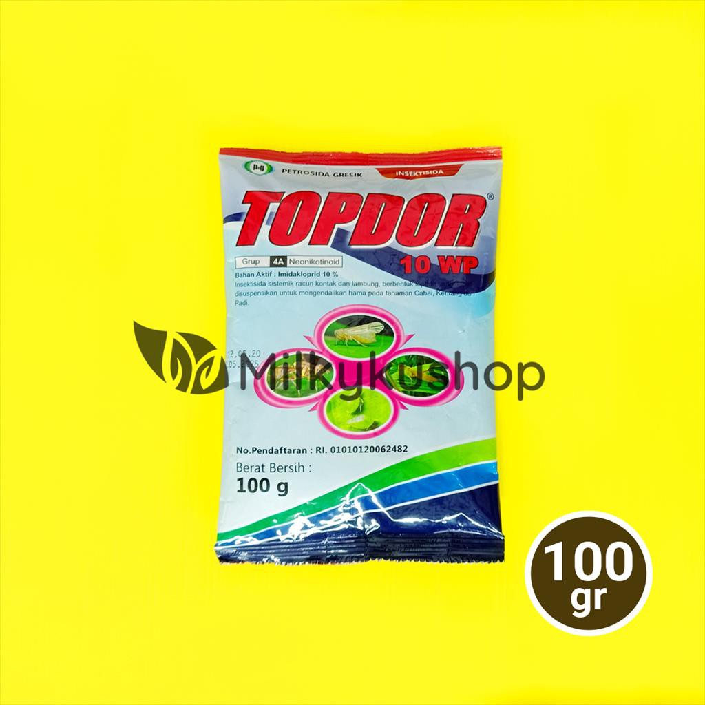 TOPDOR 10 WP 100 GRAM INSEKTISIDA