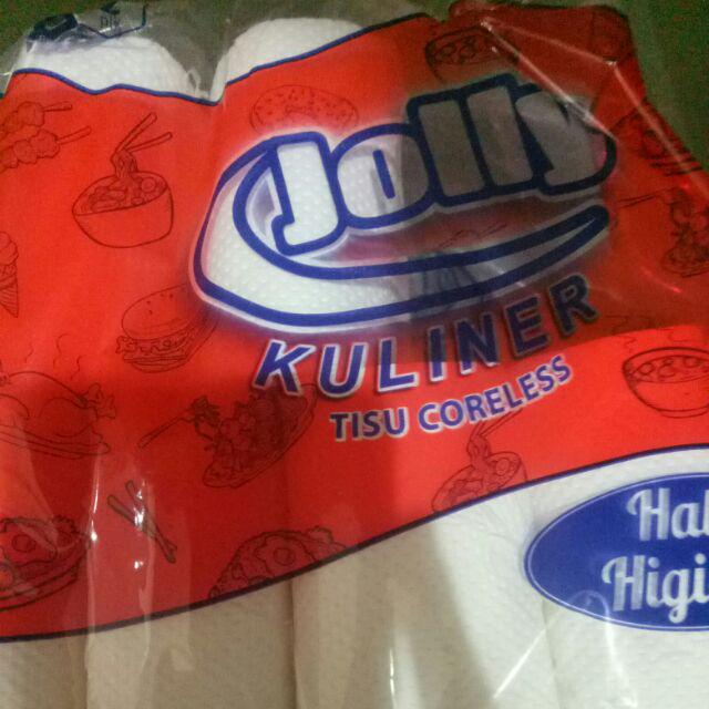 Tisu Gulung Jolly Coreless Kuliner  Dusan Khusus Gosend / Grab