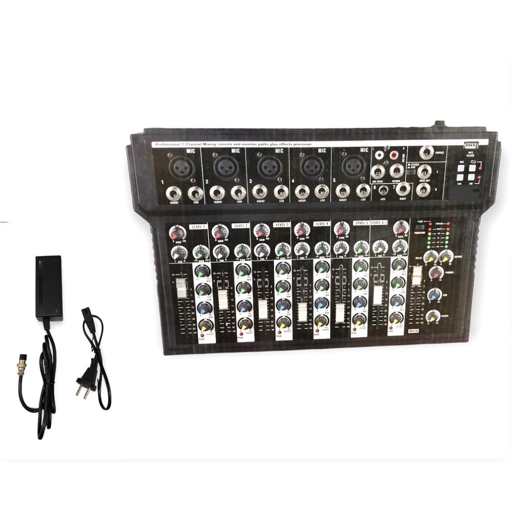 professional mixer 7channel AL-AMU b