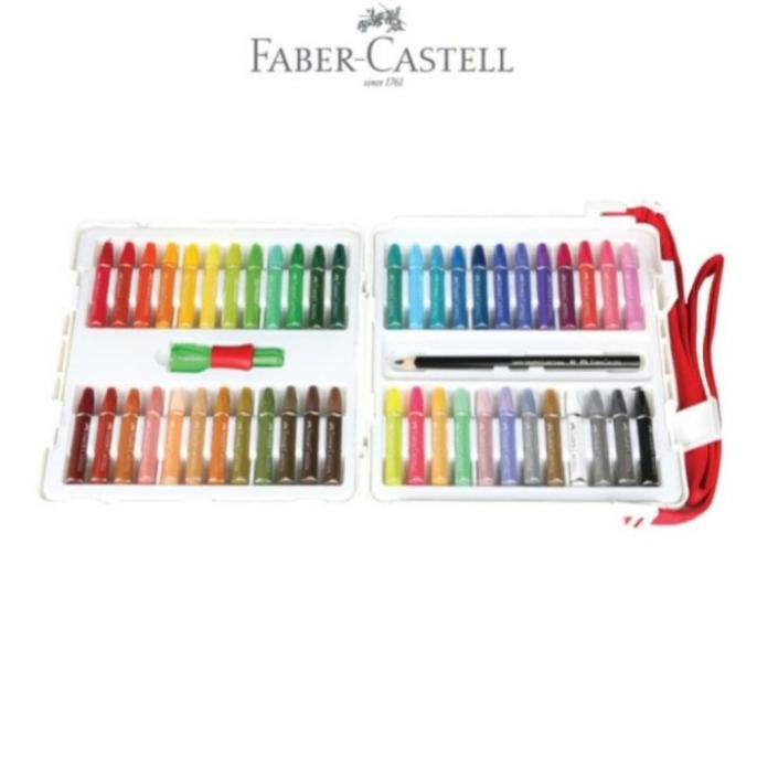 

TERLARIS CRAYON FABER CASTELL 48 WARNA / HEXAGONAL OIL PASTEL FABER CASTELL 48 PERALATAN MELUKIS ART