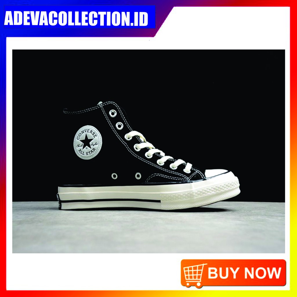 PROMO TERBAIK Sepatu Converse All Star CLASICK HITAM PRIA WANITA Series Panjang Tinggi TERBARU