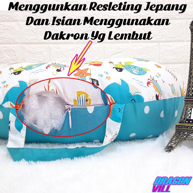 Sofa Bayi Gesper Pengaman /sabuk pengaman bayi / baby launcer free bantal dan tas mika