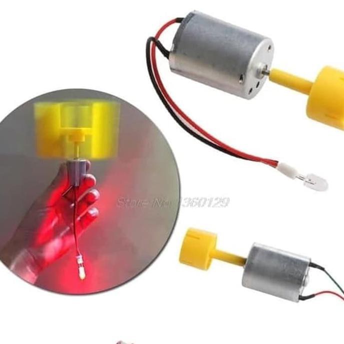 G2 Dinamo motor generator turbin pembangkit listrik DC mini edukasi