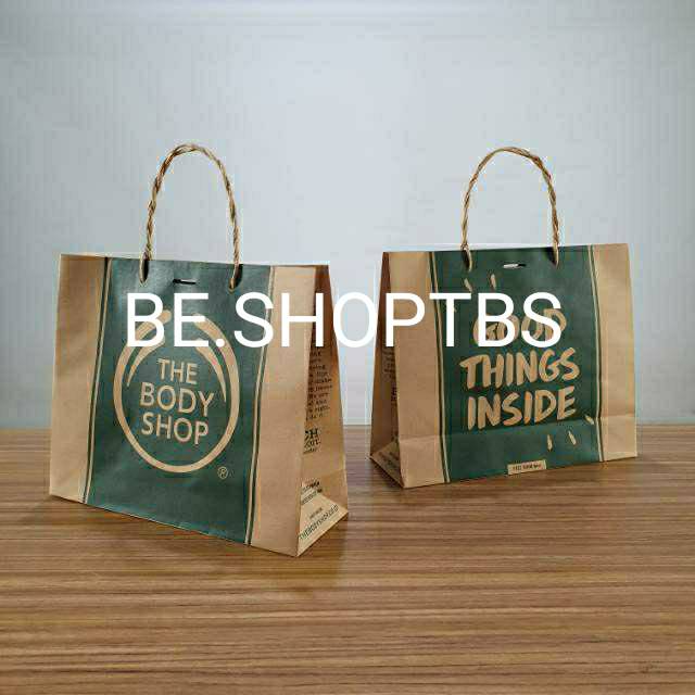 

Paper bag the body shop