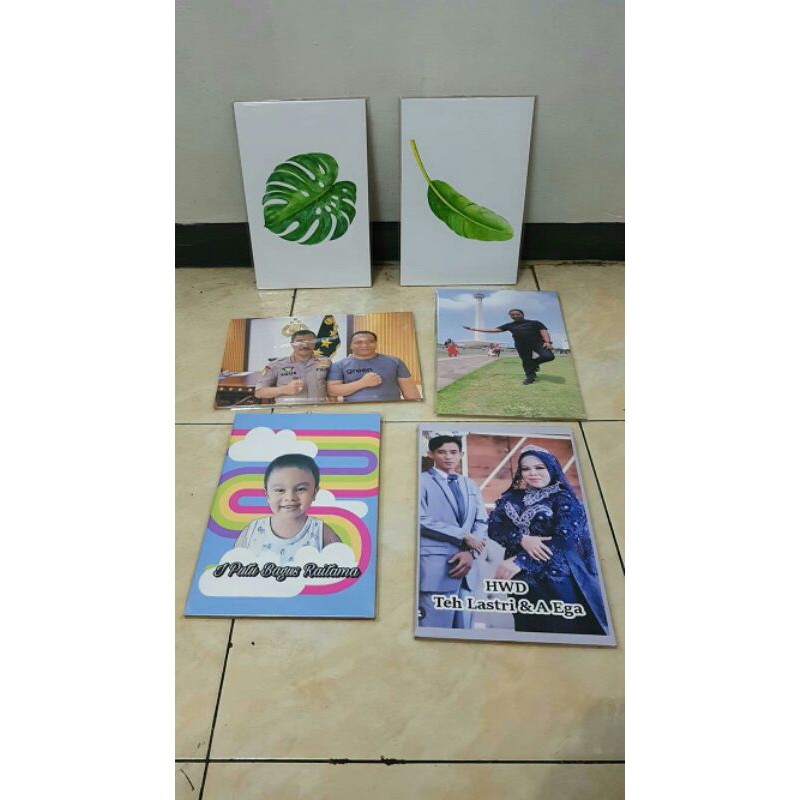 Wall Decor Pajangan Dinding Foto Custom / Cetak Foto Di Kayu Mdf Proses Cepat