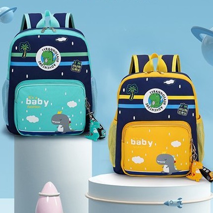 Tas sekolah anak laki-laki anak perempuan backpack sekolah anak tk sd smp sma kuliah baby dyno-1