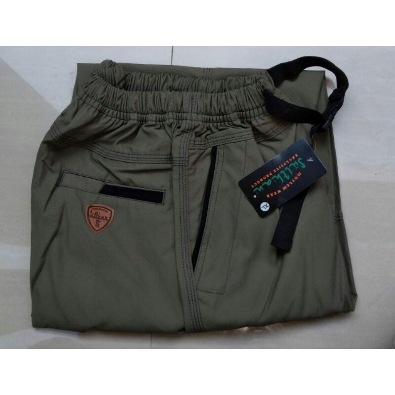 Sirwal Bahan Katun Twill - Sirwal dewasa premium - Celana pangsi - Sirwal basic