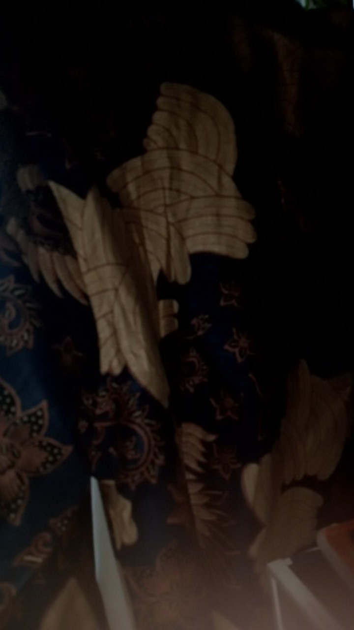 Tey-17 Batik Wanita Asj Sa Hrb026 Kenongo Kemeja Tosca Pendek