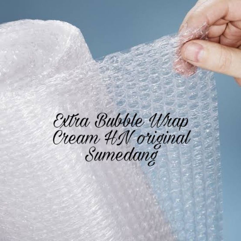 

Extra Bubble Warp / Paking Tambahan
