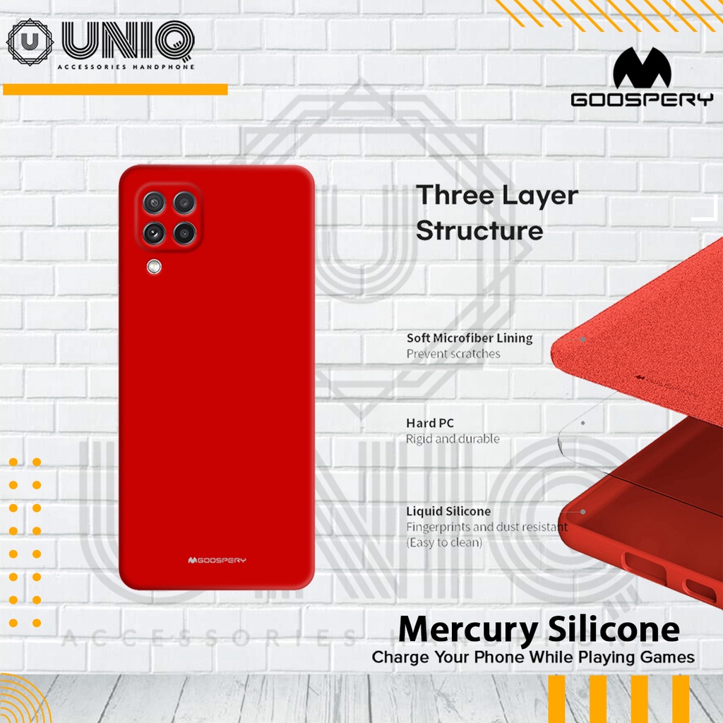 Casing GOOSPERY Samsung Galaxy A22 4G A225 Mercury Silicone Case