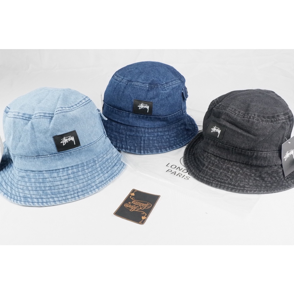 BUCKET HATS STUSSY JEANS