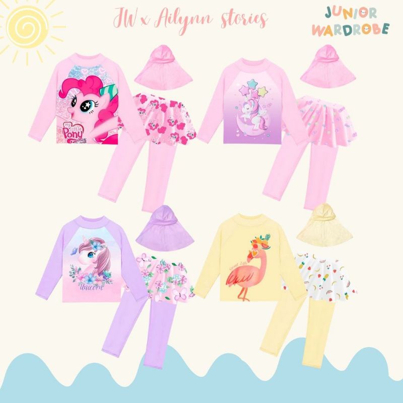 Baju Renang anak Perempuan JW Vol 3 &amp; JW 291 &amp; MOCHA 215 &amp; Mochakids Ukuran Lebih besar dibanding JW