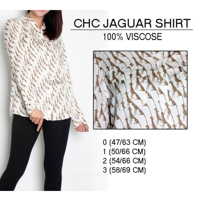 Blouse branded- Chico Jaquar shirt