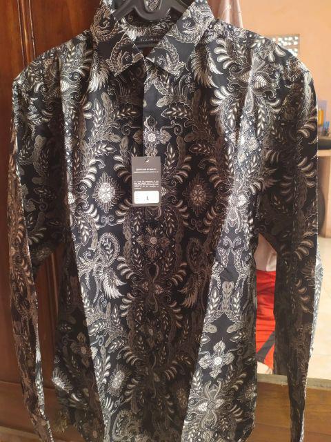 Sale !!! Batik Pria Slimfit Original Merek Luigi Batani