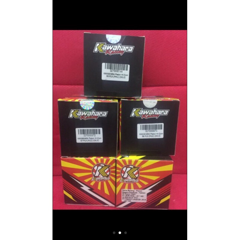 piston seher kawahara 57-58-59 pen pin 13 jupiter vega grand , supra , supra x125, kharisma-pen 13