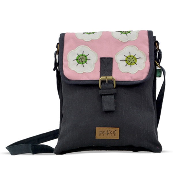 Tas Kanvas Maika etnik Small Bag SESARA PINK untuk Wanita