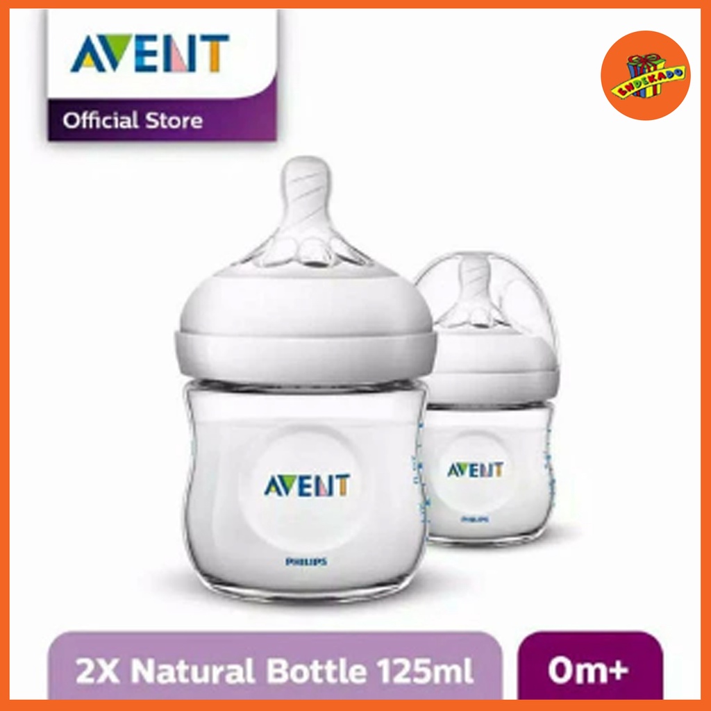 PHILIPS AVENT NATURAL BOTOL SUSU 125ml BENING 2pc