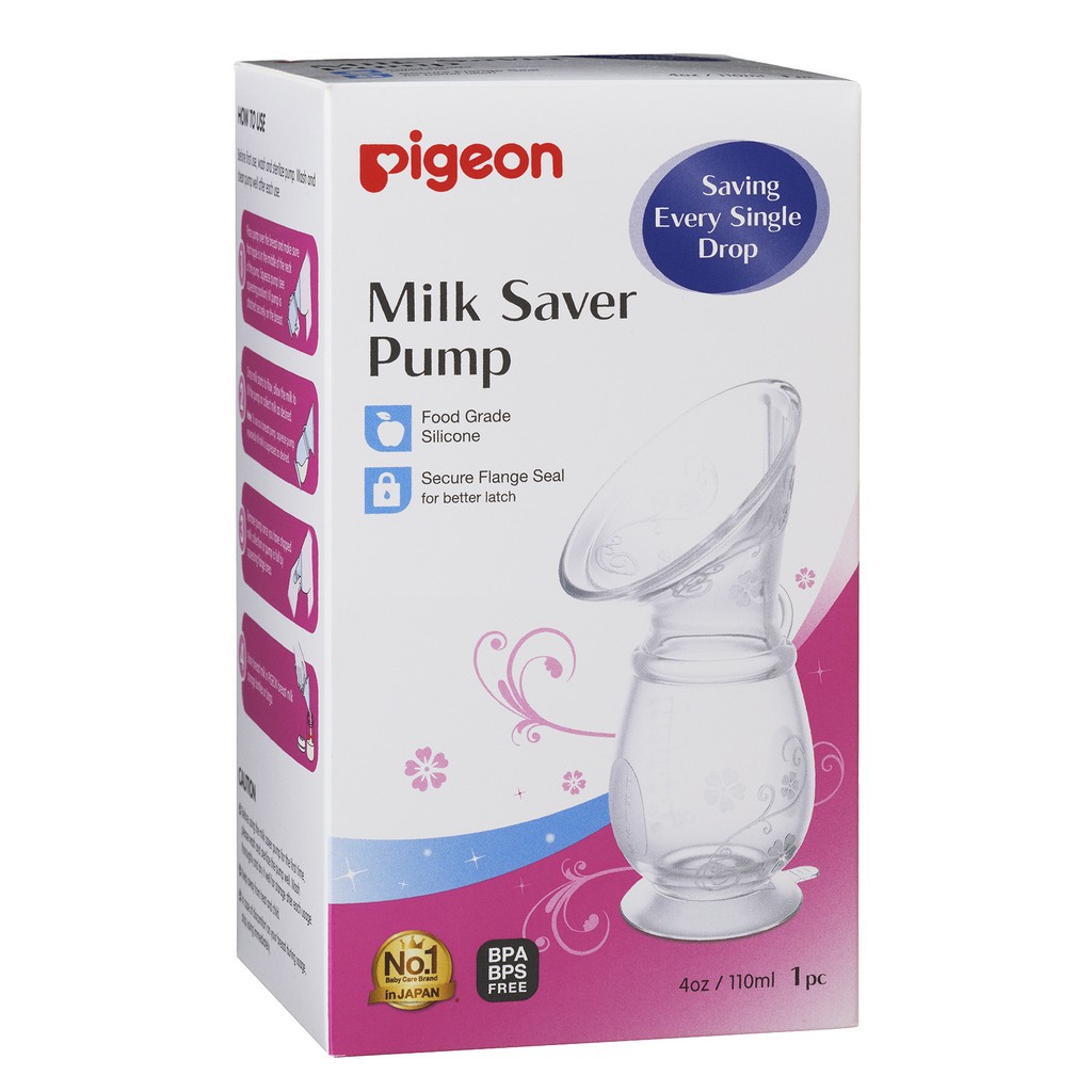 Pigeon Milk Saver Pump  Silicone 110ml