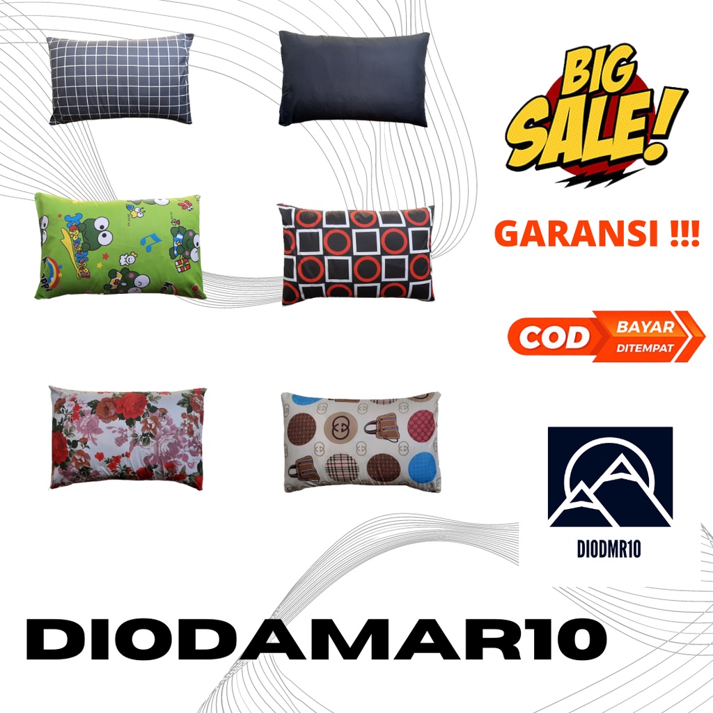 Sarung Bantal dan Guling Premium Murah