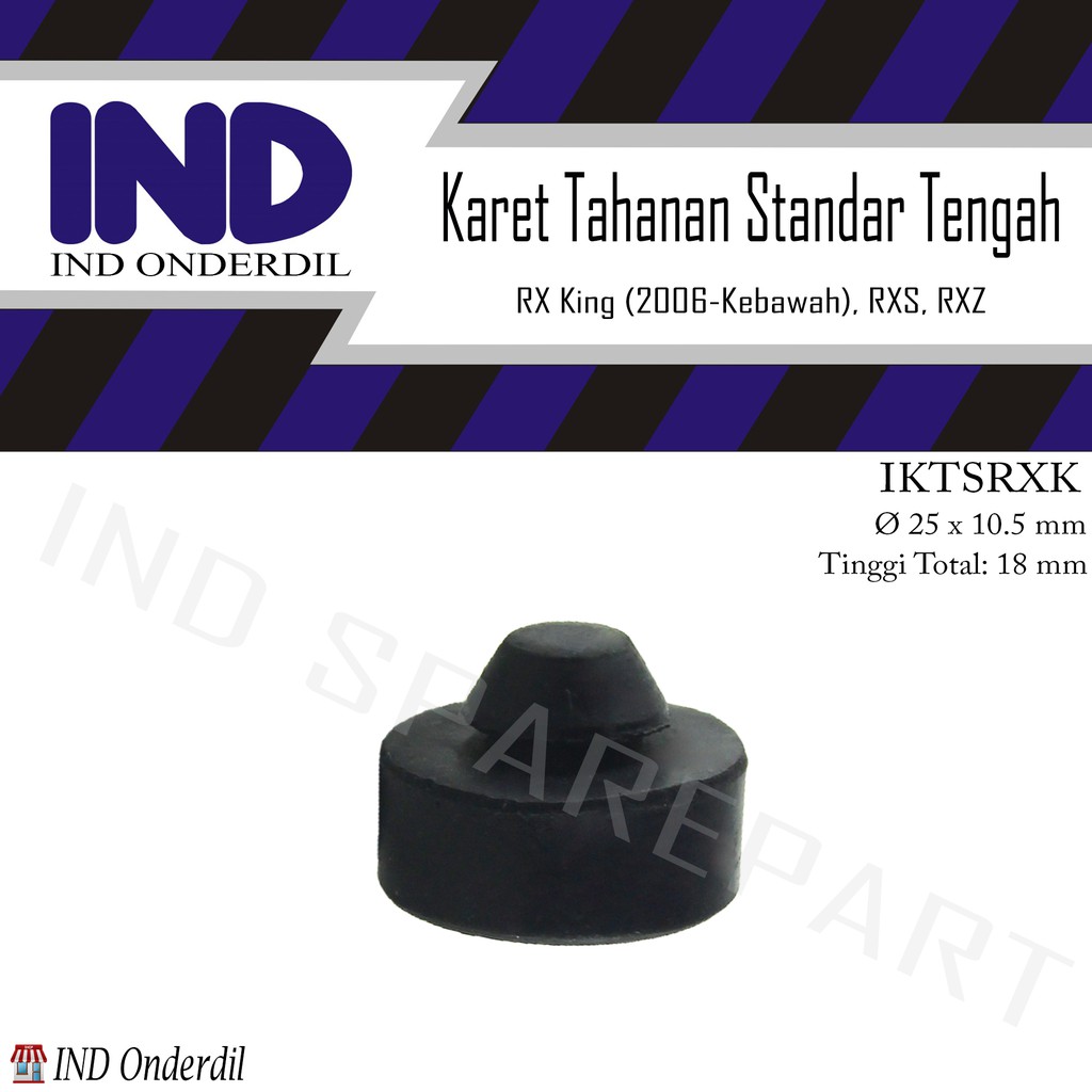 Karet Tahanan-Ganjel-Penahan Standar Tengah-2 RXS/RXZ/RX Special/S/Z