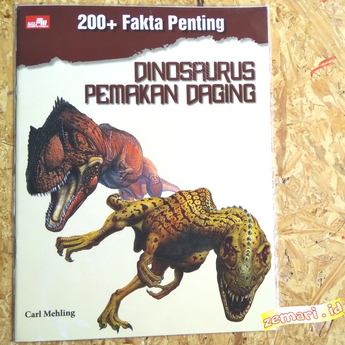 Buku BacaPengetahuan anak 200 lebih fakta penting Dinosaurus pemakan daging