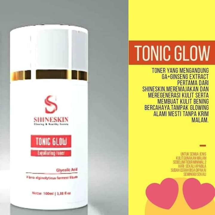 SHINESKIN ORIGINAL | TONIC GLOW | SKINCARE WANITA | SKINCARE