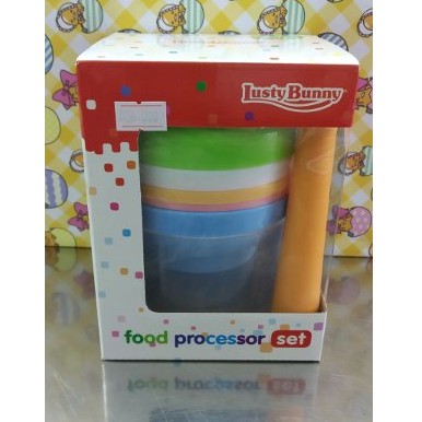 Lusty Bunny Food Processor Set Dus LB1374