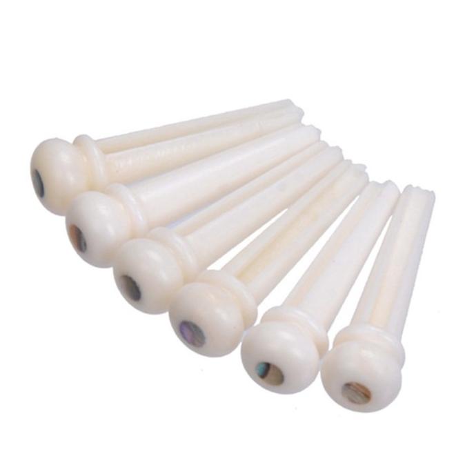 6pcs Bridge Pin Tulang Tune Up Gitar Akustik