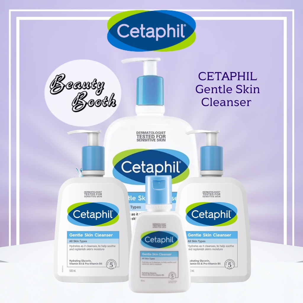 [BPOM] CETAPHIL Gentle Skin Cleanser 59ML 125ML 250ML 500ML 1000ML / SABUN WAJAH