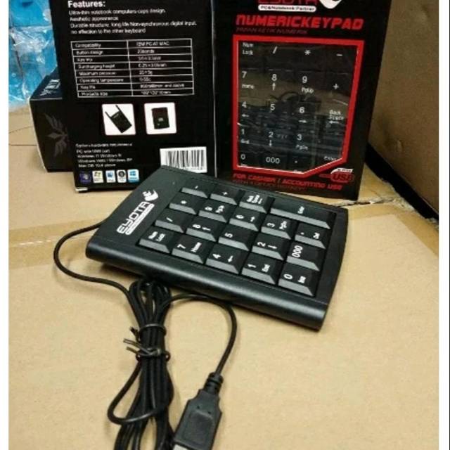 Terlaris Keyboard Numeric Keypad USB Eyota