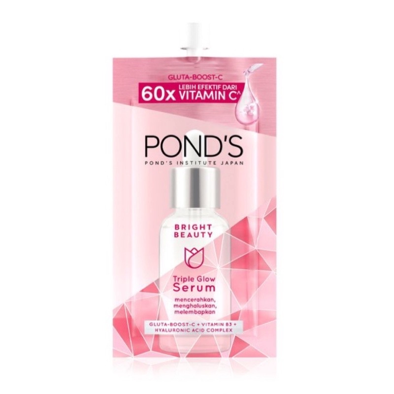 Ponds Bright Beauty Triple Glow Serum Sachet