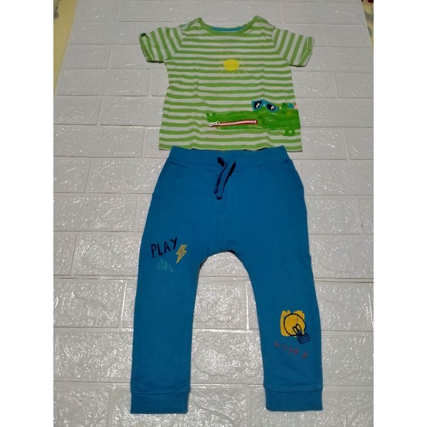 Preloved Mothercare Pants Preloved Celana Jogger Mothercare Blue Bkn Preloved Celana Jogger H&M Kids