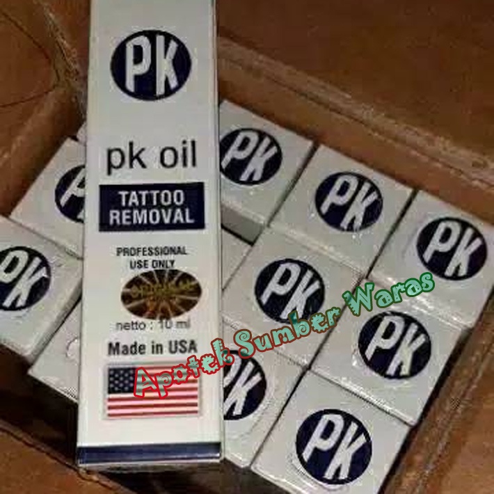 Obat Penghapus Tato Permanen Pk Oil - Penghilang Tatto Sulam Alis