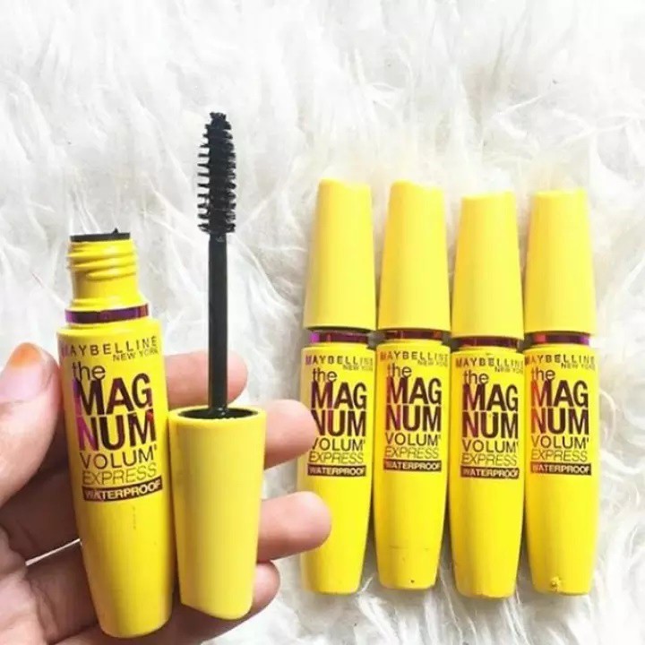 (BISA COD) 1 PCS Mascara Maybeline Magnum Maskara Waterproof &amp; Longlasting