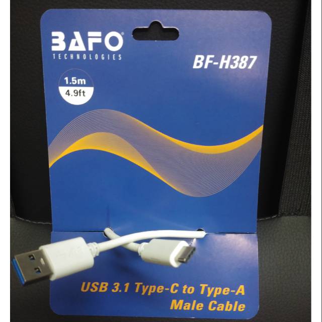 Bafo BF-H387 Kabel Type-C to USB3.0 Male 1,5Meter