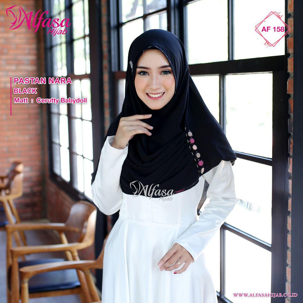 KHIMAR NARA INSTAN ALFASA HIJAB / JILBAB CERUTY NON PET